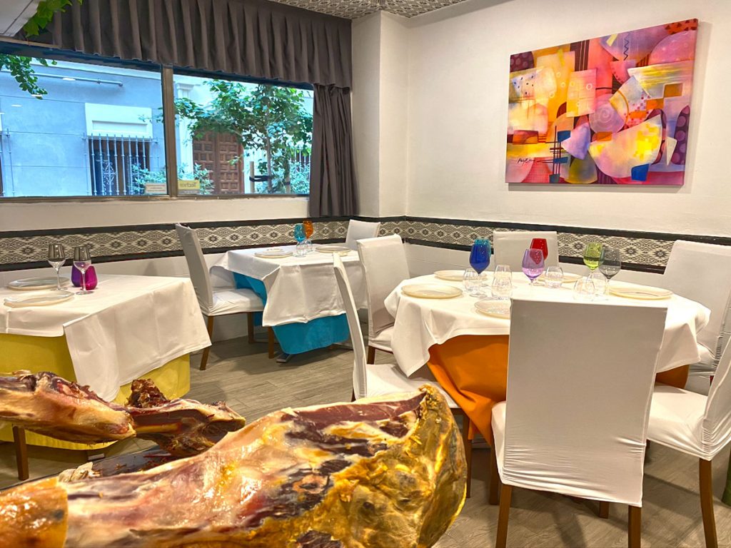 Comedor del Restaurante Luis I de Madrid